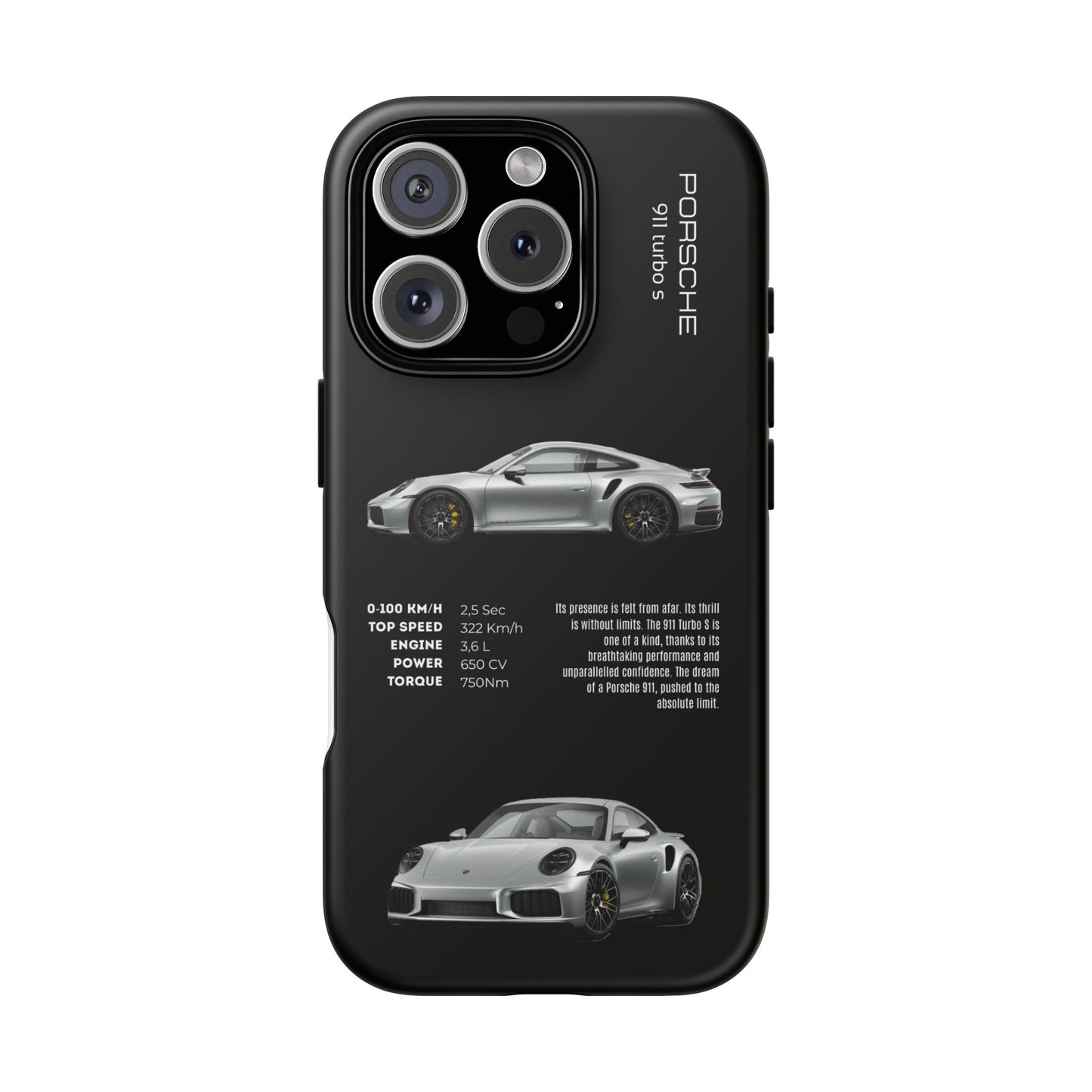 Porsche 911 turbo s phone case