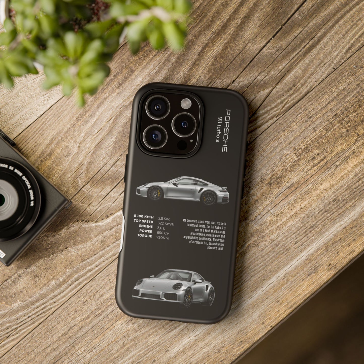Porsche 911 turbo s phone case